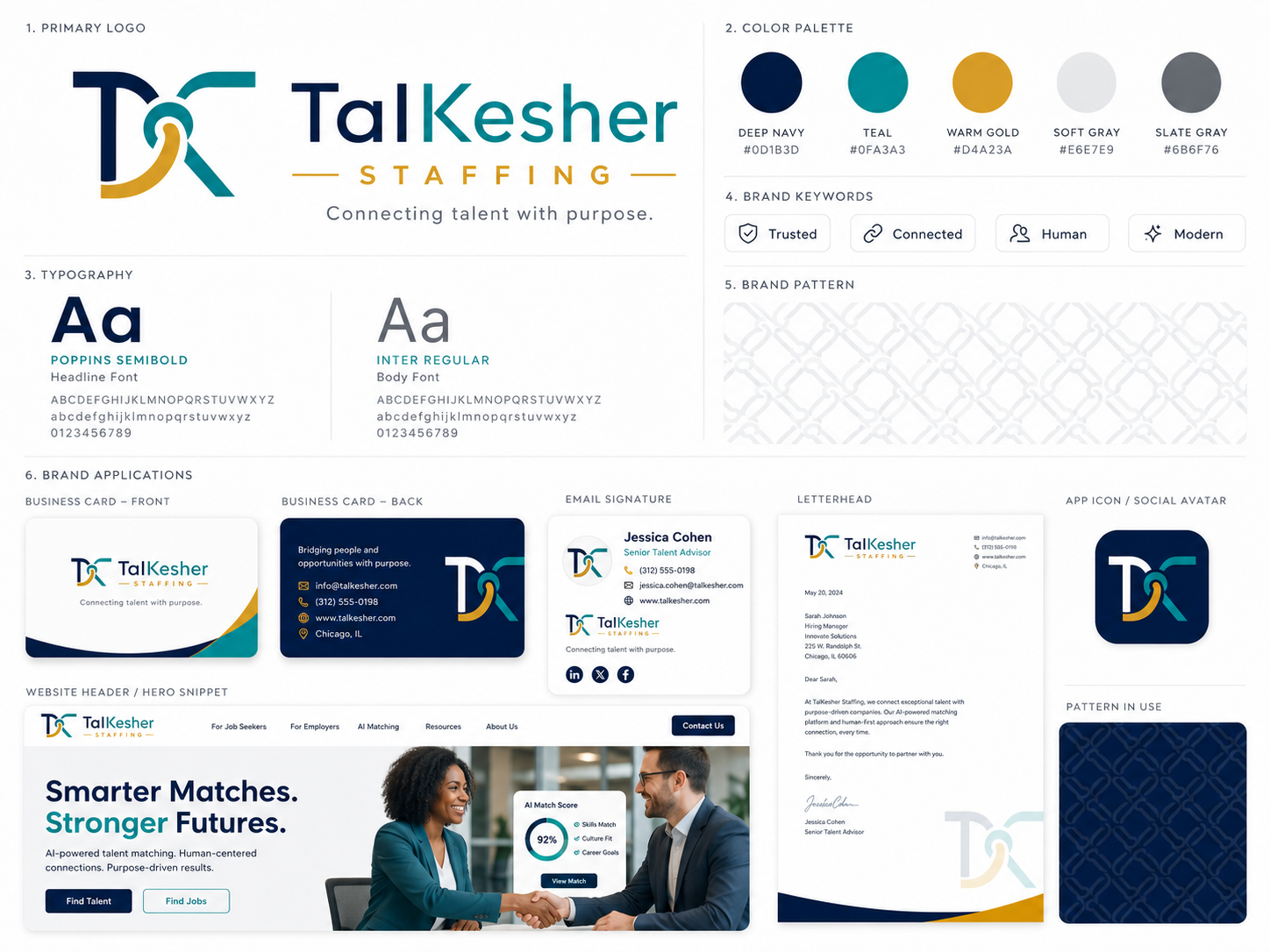 TalKesher brand guide